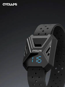 Cảm Biến Nhịp Tim Đeo Tay Thế Hệ Mới Cyclami HRM70 LED Display ANT+ BLE5.0 IPX7 Tương Thích Garmin Bryton Strava Zwift