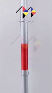 mppc ไม้เท้าอลูมิเนียม คนตาบอด พับได้ Folding Blind Cane Reflective Red  Aluminum Cane