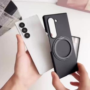 360 °   Giá Đỡ Vòng Xoay Được Cho Ốp Điện Thoại Từ Tính Magsafe Với Miếng Dán Kính Cường Lực Tương Thích Với Samsung Galaxy Z Fold Series 8 Ultra 7 6 5 4 3