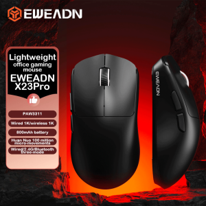 EWEADN | EWEADN X23/SE/PRO Series Wireless Gaming Mouse Tri-Mode Lightweight RGB 12000DPI Programmable Buttons for PC Mac Gamer