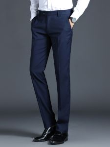 ROMON | Quần tây nam mùa hè mỏng thường ngày thẳng quần dài công sở mùa xuân thu quần dài công sở thương hiệu Romon