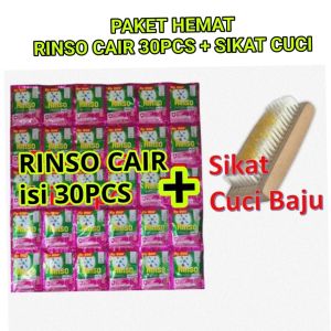 RINSO CAIR RENCENG PROMO 144 PCS DETERJEN RINSO DETERGEN SABUN CUCI