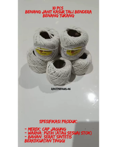 10 Pcs Benang Kasur / Bol Jagung / Benang Kasur Jagung