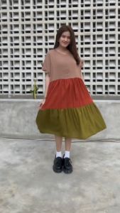 Daster Midi Dress JUMBO LD 140 & LD 120 Rayon Premium Daster Big Size Kekinian | Candy