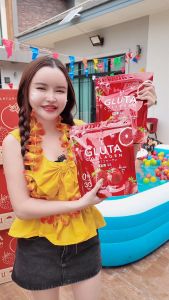 ทีกลูต้า T GLUTA คอลลาเจน ผิวเปิดไฟ ที กลูต้า ( 1 ห่อ 30 ซอง )
