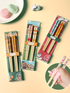 ชุดกินข้าวสำหรับเด็ก ชุดกินข้าวแบบฝึกหัด ชุดกินข้าวแบบไม้ระดับอาหาร ชุดกินข้าวสำหรับเด็กอายุ 5 ขวบ ชุดกินข้าวสำหรับนักเรียน