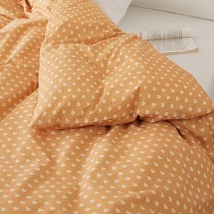 MINGSHA | 100% Cotton Duvet Cover Year-Round Simple