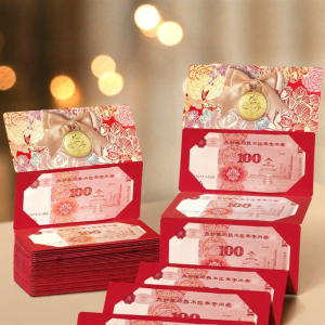 LORiCA | Creative Congratulation Gift Red Envelope Box