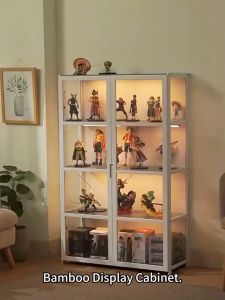 RRH Display Cabinet: A Clear Acrylic Showcase for Dustproof Jewelry & Toy Storage