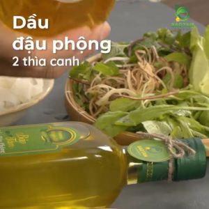 Dầu Phộng Nguyên Chất Bảo Tâm (Dầu Đậu Phộng Dầu Lạc) – Từ Hạt Đậu Phộng Sẻ Tự nhiên Hương vị tuyệt vời - Hàng Chính Hãng – 1 L