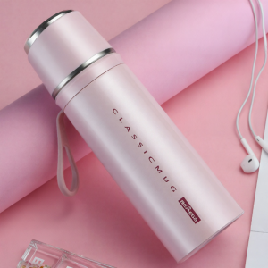 Insulated Large Capacity Tea Infuser Travel Mug 316 Stainless Steel