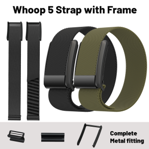 Nylon Straps+FRAME For Whoop 5.0 straps/Whoop band 5 elastic Stretchable sport correa brecelet wristband watches for whoop strap