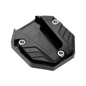 Scooter Motorbike Accessories Extension Foot Pad Support Plate Aluminum Alloy Motorcycle Bike Kickstand Extender Foot Side Stand