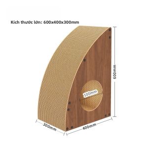 Bảng Ván Móng Vuốt Hình Chữ L Ngược Chống Trượt Chống Mài Mòn Không Rụng Cột Móng Vuốt Rộng Cho Mèo Đồ Chơi Cho Mèo Đồ Dùng Cho Mèo