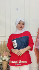 ATASAN KAOS COTTON COMBED EDISI MERDEKA MERAH PUTIH