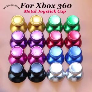 2 Chiếc Nhiều Màu Sắc 3D Analog Ngón Tay Cái Dính Mũ Cho Xbox 360 Tay Cầm Chơi Game Nhôm Kim Loại Hình Nấm Cần Điều Khiển Tay Cầm Có Thể Tái Sử Dụng Bộ Điều Khiển Phụ Kiện