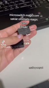 Micro Switch Magic Com 3 Kaki Hitam Saklar otomatis magiccom 16A 250V Import