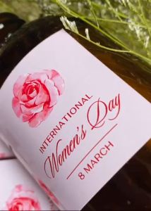 #TWD12 48 Tem Womens Day 20/10 8/3 dán hộp quà/ lon pet/ chai lọ / túi
