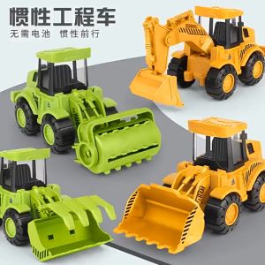 Mainan Mobil Konstruksi Inertia - Mainan Mobil Dorong Engineering Vehicle Inertia