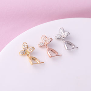 จี้เงินแท้ 925 พร้อมหัวเข็มขัดไข่มุก เครื่องประดับแฟชั่น DIY ทำมือ เครื่องประดับแฟชั่นใหม่ เครื่องประดับแฟชั่น