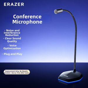Lenovo | Omnidirectional Noise-Canceling Portable High-Definition Voice One-Click Mute Conference Microphone