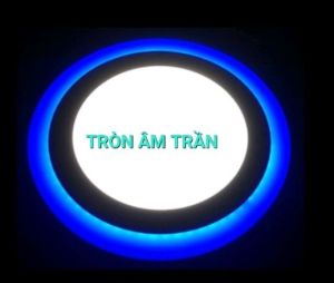 ĐÈN LED ỐP + ÂM TRẦN  - 3 CHẾ ĐỘ MÀU 12W+4W