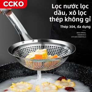 CCKO | Rổ Lọc Inox 304 Dùng Cho Bếp Kích Thước Lớn