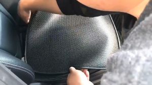 Car Seat Cushions All Season Universal Linen Wear-Resistant Anti Slip Breathable Rear Car Seat Cushions