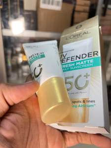 Sunscreen loreal uv devender 50++ pa++ varian lengkap