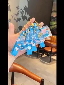 Móc khóa xe máy ô tô DOREMON móc treo balo túi xách siêu dễ thương