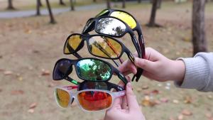 karos | 2Pcs/Set Karos Mens Polarized Fishing Sunglasses Women Fashion UV400 Cycling Driving Hiking Sun Glasses Night Vision Eyewear