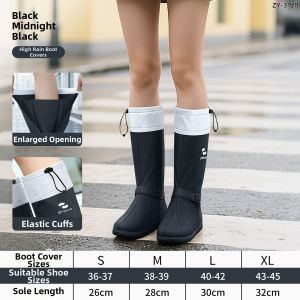 ZHENGYU | Non-slip Durable Thick Waterproof Rain Shoe Covers