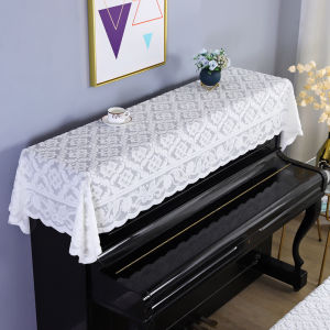 ผ้าคลุมเปียโนแบบเรียบง่ายทันสมัยผ้าคลุมเปียโนแบบใหม่ผ้าคลุมทั้งหมดผ้าคลุมเปียโนสไตล์นอร์ดิกกันฝุ่นผ้าคลุมเก้าอี้