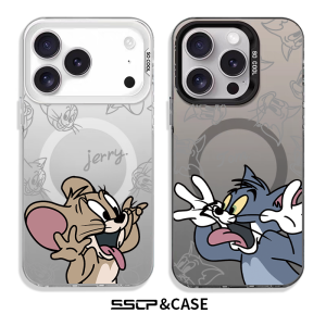 SHUXIE | Dustproof Cute Cartoon Magnetic Matte Protective Case
