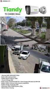 Tiandy TC-C34QN 4MP IPC Kamera Spark Series IR Bullet Camera Outdoor