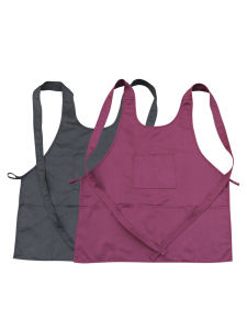 Áo Khoác Bảo Hộ Lao Động Ngắn Không Dính Lông Vải Polyester Nhiều Túi Quần Áo Bảo Hộ Lao Động Cho Nữ Dùng Tại Nhà