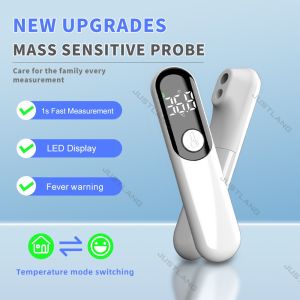 JUSTLANG Forehead Digital Thermometer LED Non Contact Infrared Medical Thermometer Body Temperature Fever for Baby Adults