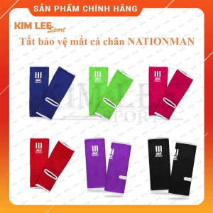 Tất bảo vệ mắt cá chân Nation Man cao cấp chính hãng Thái Lan loại 1