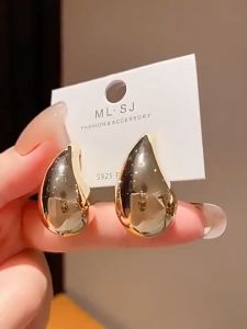 SHOPHOME Anting Tusuk Fashion Wanita Korea Motif Tetes Air Retro style Simplicity Stud Earing ANT02