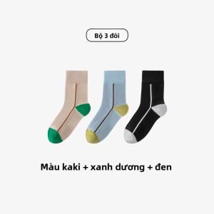 Tất MiiOW Cat Person làm bằng vải cotton thấm hút mồ hôi