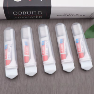 Bộ Bàn Chải Đánh Răng Và Kem Đánh Răng Du Lịch Mini Di Động Dành Cho Người Lớn - Bộ Dụng Cụ Chăm Sóc Răng Miệng Làm Sạch Sâu Dùng Một Lần Tiện Mang Theo Khi Đi Cắm Trại
