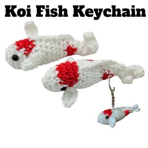 Mini Koi Fish Fortune Keychain