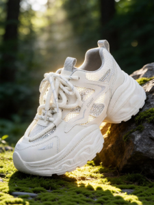Josiny | Thick Sole Chunky Dad Shoes Retro Water Drill Sweet Cool