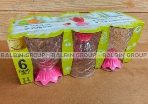 BALBIN SATU LUSIN/12 PCS GELAS SIRUP 200.ML GELAS UNIK MODEL NANAS KUALITAS  FOOD GRADE - GELAS JUS - GELAS ES - GELAS CANTIK - GELAS PLASTIK TEBAL TAHAN PANAS