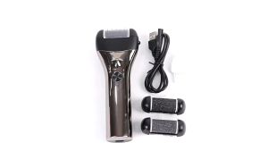 YOORA ที่ขัดเท้าไฟฟ้า เครื่องขัดเท้า อุปกรณ์ขัดส้นเท้า ช่วยขจัดเซลส์ผิวที่หยาบกร้าน วิธีแก้เท้าด้าน ส้นเท้าแตก การปรับเกียร์ 3