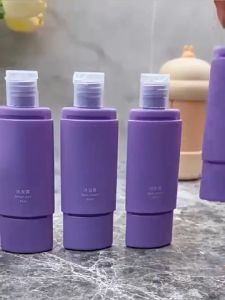 60ml Portable Travel Dispensing Bottles Silicone Reusable Multi-grid 4 in 1 Lotion Cosmetic Bottles
