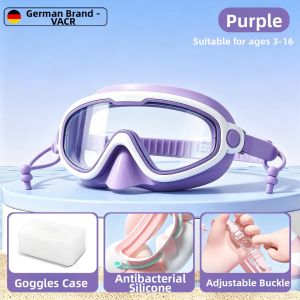 Anti-fog Waterproof Large Frame Swimming Goggles