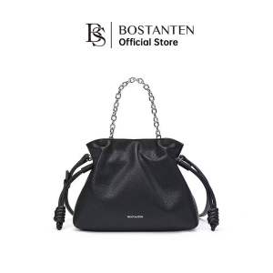 BOSTANTEN Tas Selempang Wanita Sling Bag Wanita Shoulder Bag Desain Bukaan Tali Serut