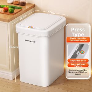 Joybos | Luxurious Covered Step-on Trash Bin