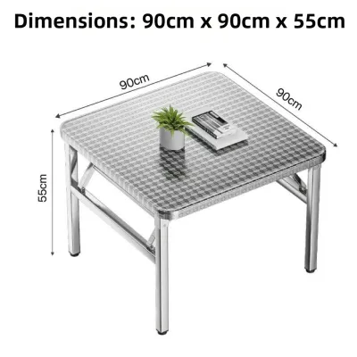 YOUDIANNIU | Heavy Duty Portable Stainless Steel Folding Table